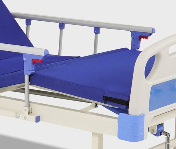 Supple High Quality hospitalis supellectilem duo manual crank curare lectum hospitium lectum