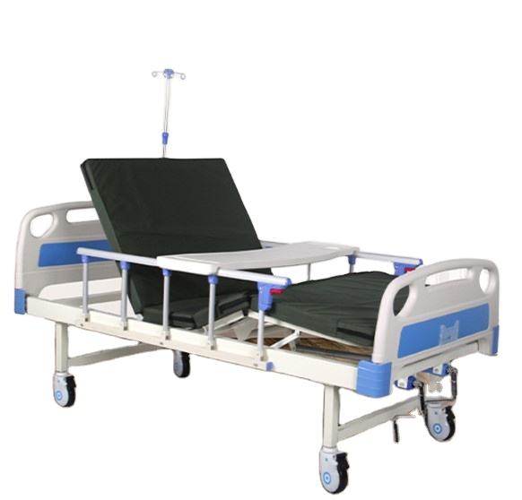 Supple High Quality hospitalis supellectilem duo manual crank curare lectum hospitium lectum