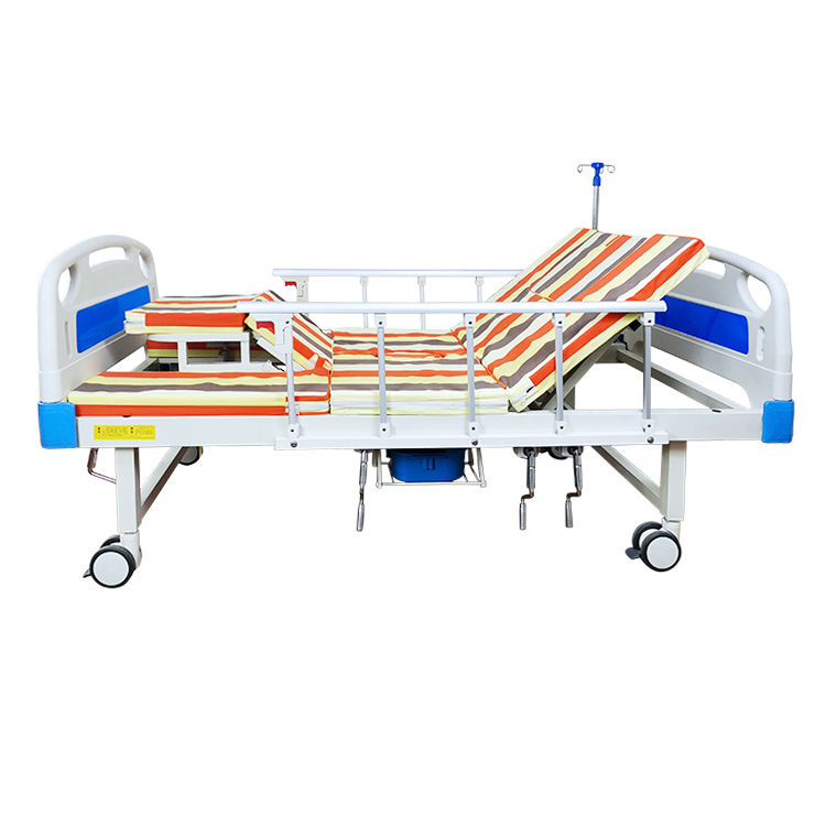 Hot vendere multi-muneris hospitalis lectum crank lectum manual conversus hospitalis nutrientibus stratoria cum ipso latrin