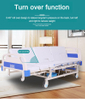 Multifunctional manu operated Home Care lectum manual hospitalis Medical senes nutrientibus lectum ad Fome usus