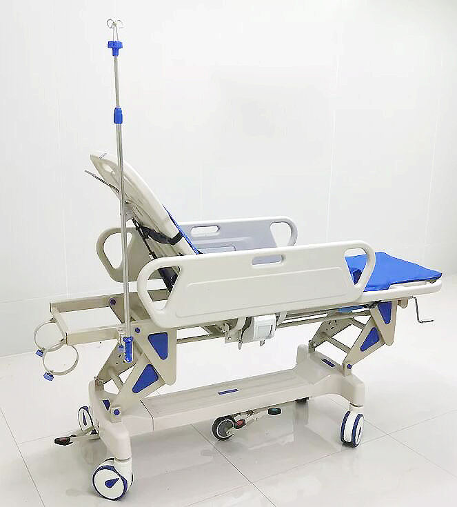 Hydrau Ciceronis Hospitalis Bed Abs Plastic Medical Expositio extendens Patientes onerariam Trolley
