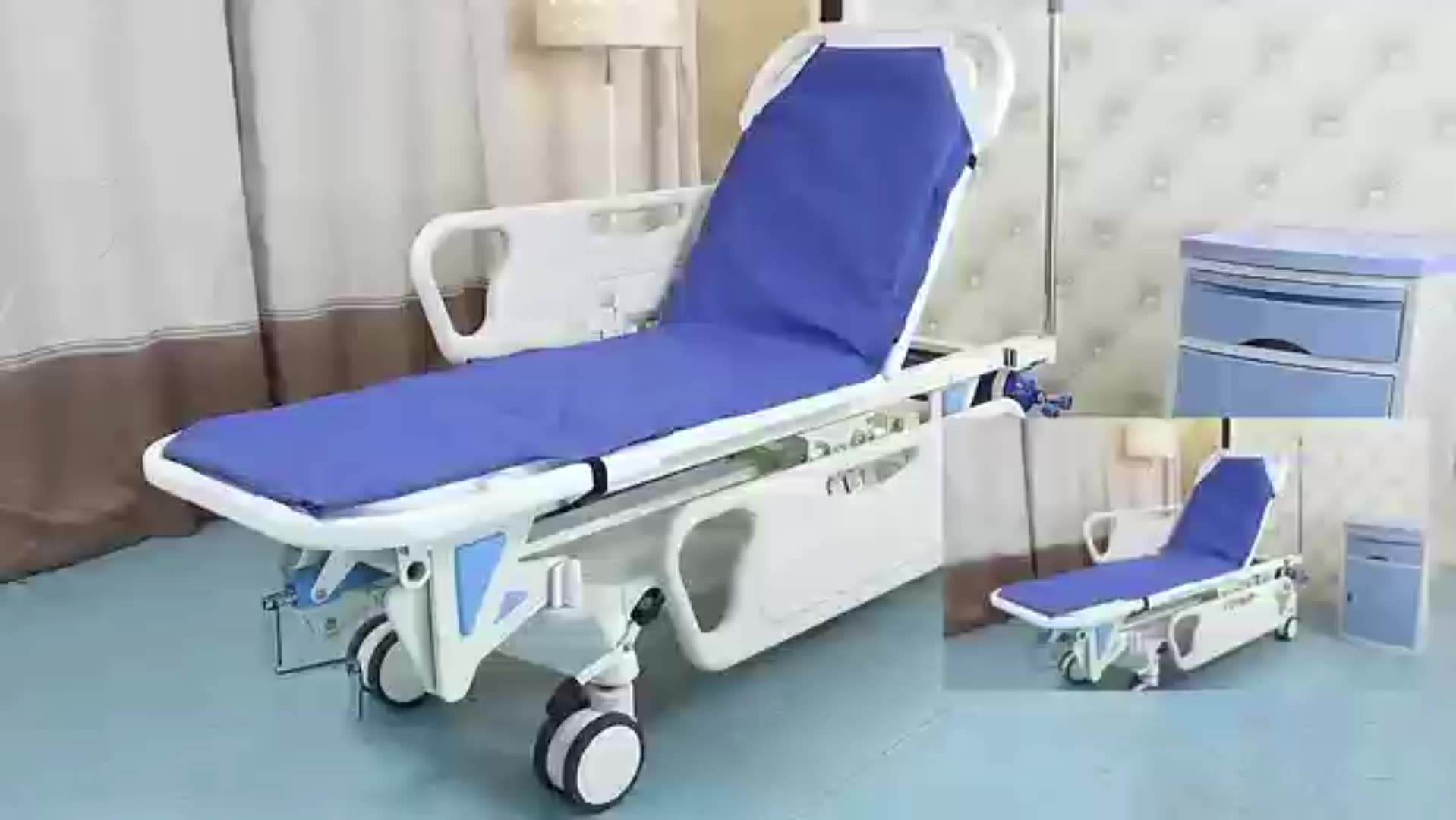 Hospitalis Expositio Primo Aid ICU Luxuriosa plana Vehiculum Patientes estote apparatu Ambulance lectulum lectulo ad patientes estote locus