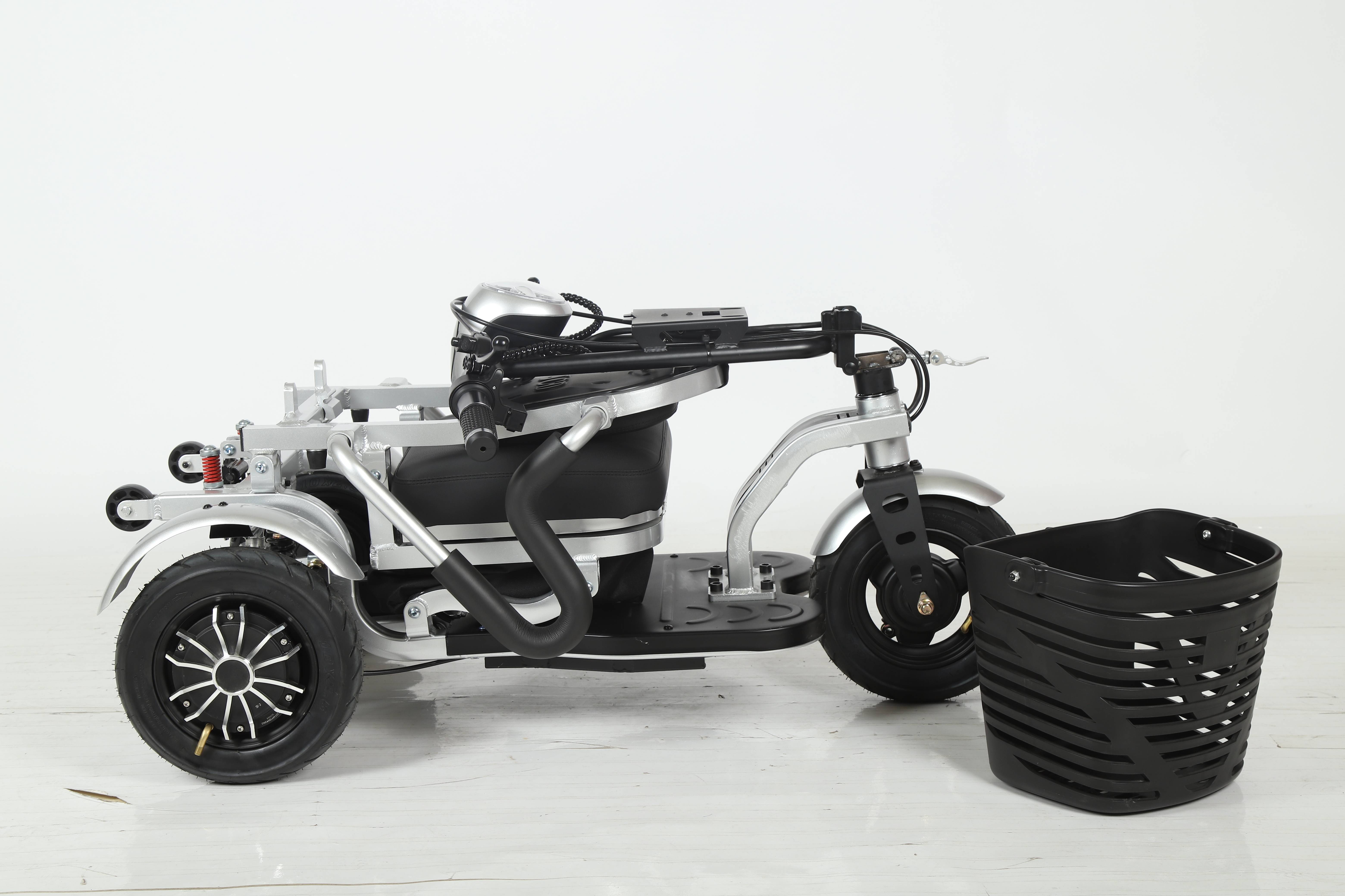 Omnes locorum summo rated mobilitatis scooter cum trailer
