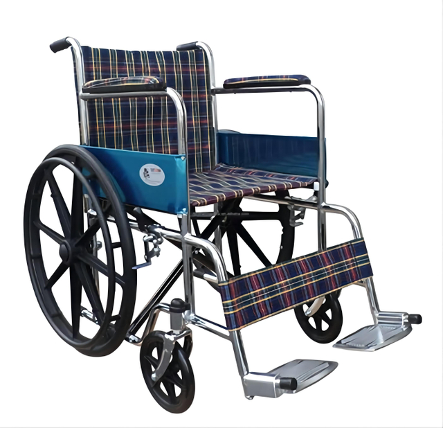BME4611M Chrome Plated Wheelchair cum MAG Rota