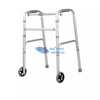 BME DCCCXII Aluminium Fullable Lightweight Walker cum rotae