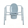 Lupum Bariatric Bedside Commode - Foldable Ferro Frame, 500lb/650lb/1000lb Capacitas - FDA & CE Approbata
