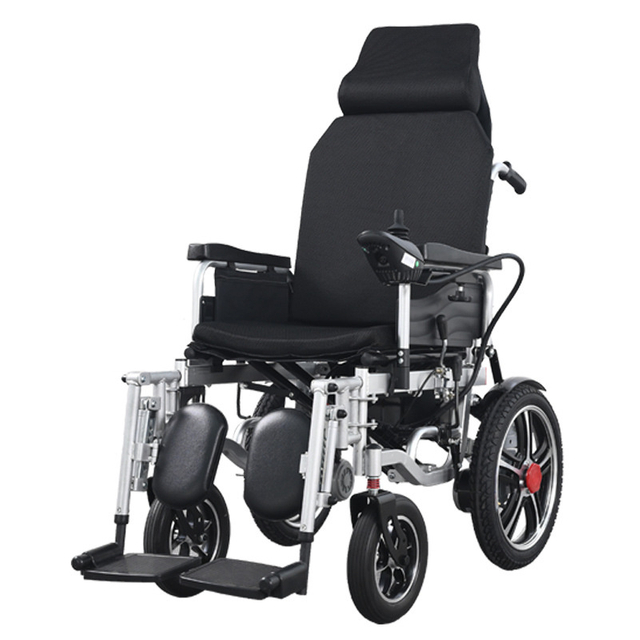 Oeconomica foldable electrica wheelchair ad mobilitatem auxilium
