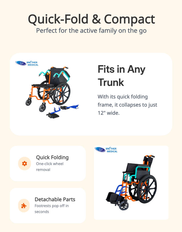 Velox ovile Pediatric Wheelchair - Frater Medical