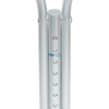 Anodized Aluminium Lightweight underarm Walker ferula ad statera