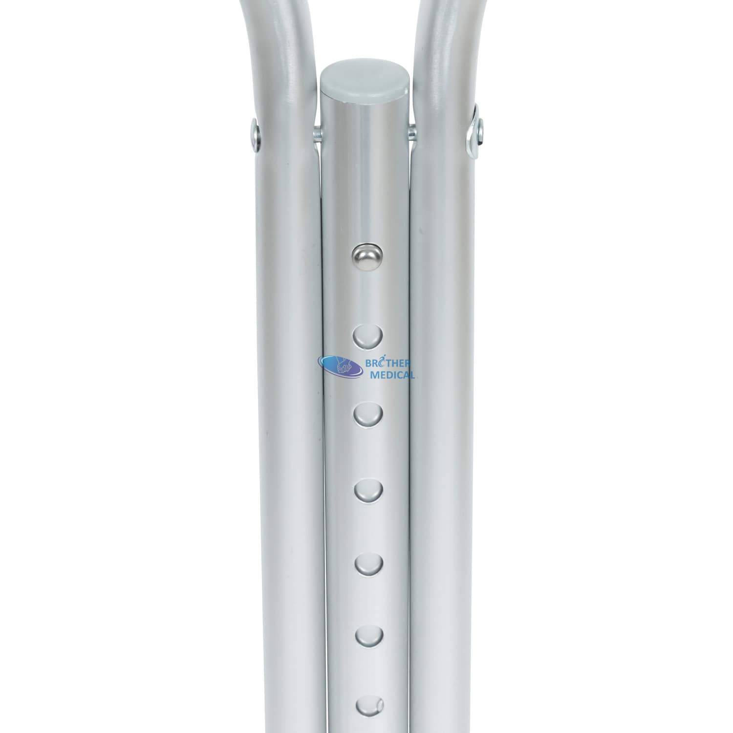 Anodized Aluminium Lightweight underarm Walker ferula ad statera