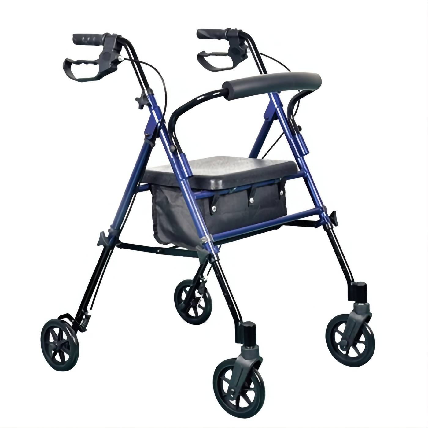 BME DCCCLXI Aluminium Portable Lightweight Polding Walker Rolllator