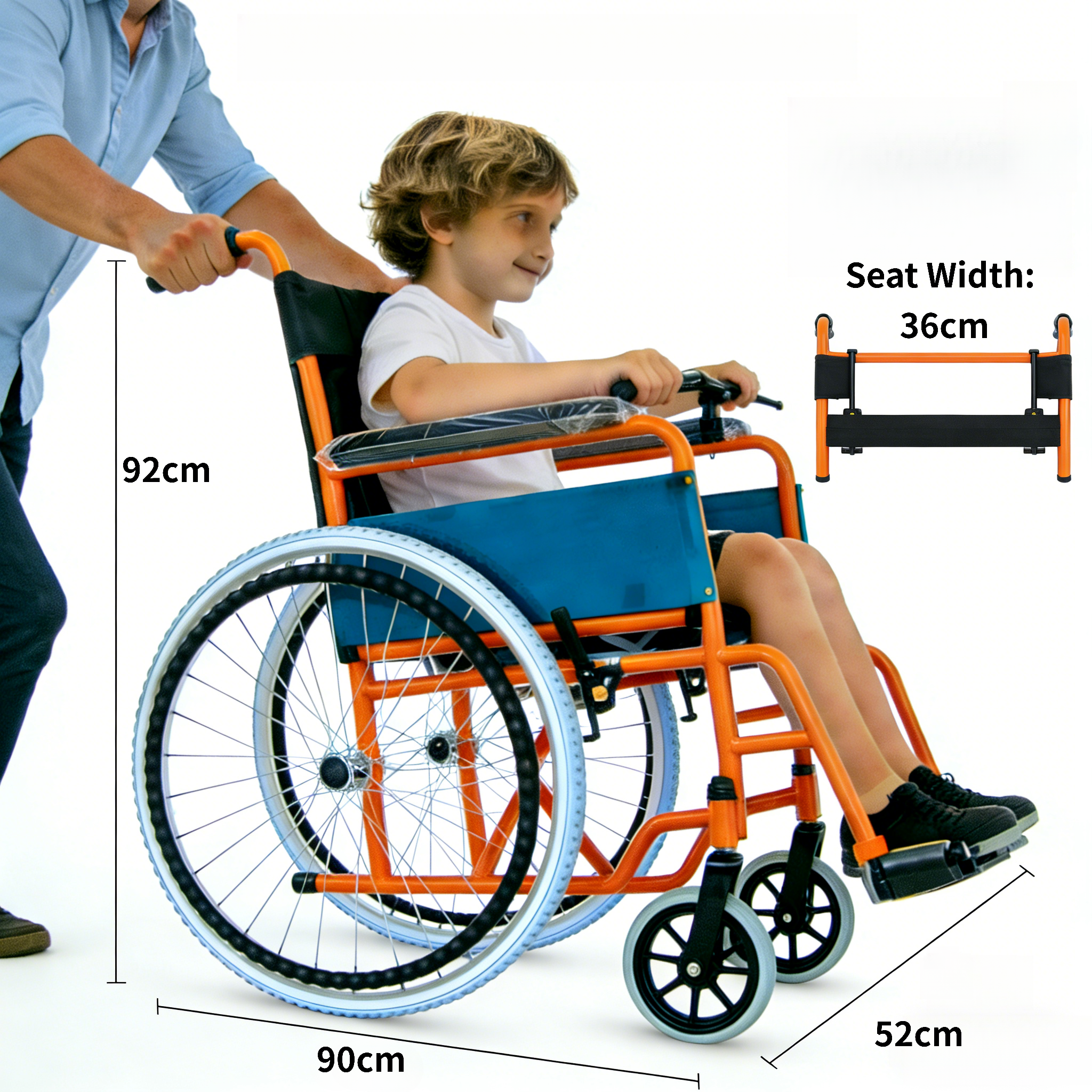 pediatric wheelchair sedes width optiones XII pollicis XIV inch XVI inch manufacturer Sinis