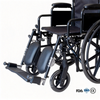 BME4618 22 Inch Bariatric Gravis Officium Manual Wheelchair