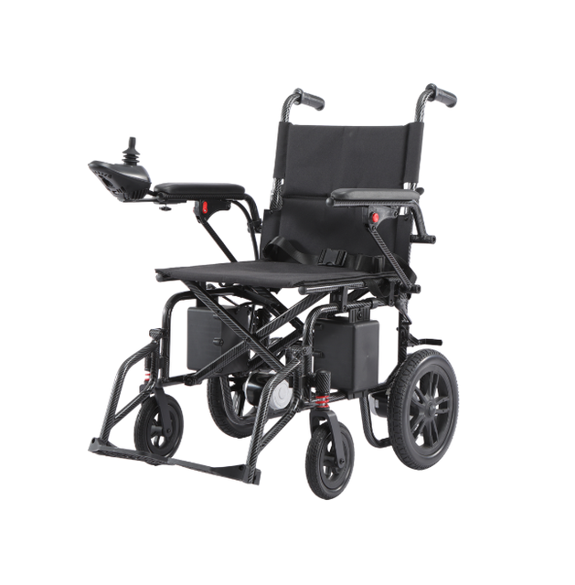 BME1906 Gravis-Officium Carbon Ferro Power Wheelchair cum plumbo acidum altilium