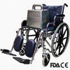 BME4618 Chrome Plated Bariatric Wheelchair - 400 libras Gravis Officium Mobilitas