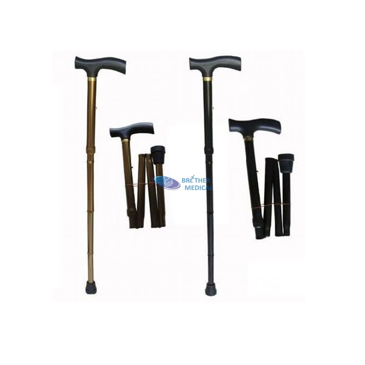 Folding Aluminium Walking Fabaceae Portable Portable Firable enim ambulans