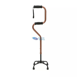 Non lapsus quattuor pedibus ambulans ferula ad senes