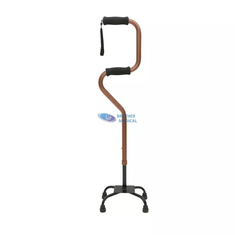 Non lapsus quattuor pedibus ambulans ferula ad senes