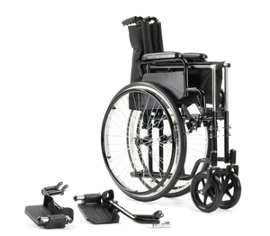 Comfortable aluminium wheelchair quia senes