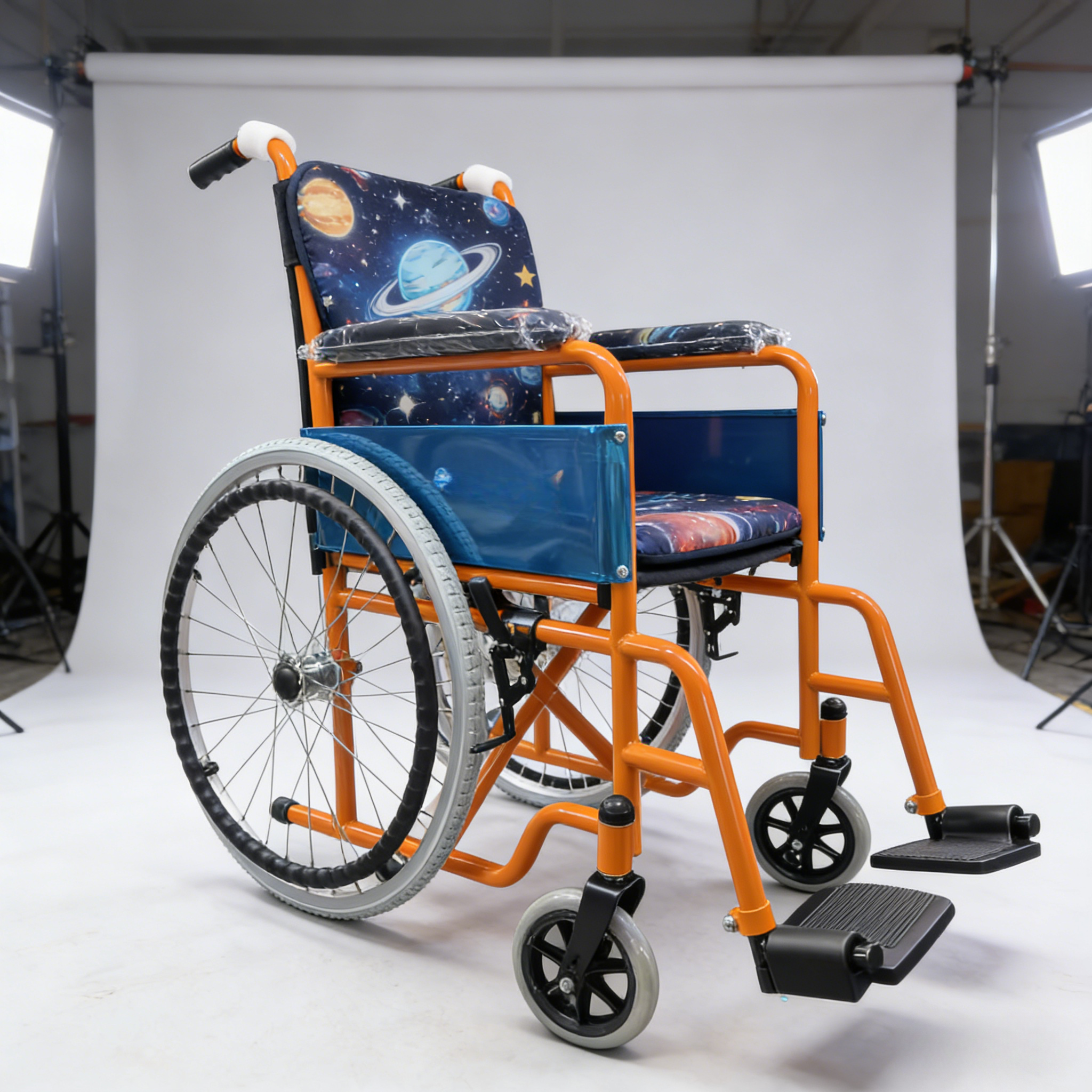mos pediatric wheelchair seat back pulvinar fabric OEM