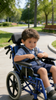 Adjustable Pediatric Cerebri Paralysi Wheelchair | Incrementum Promptus Aluminium Mobility Aid (Blue)