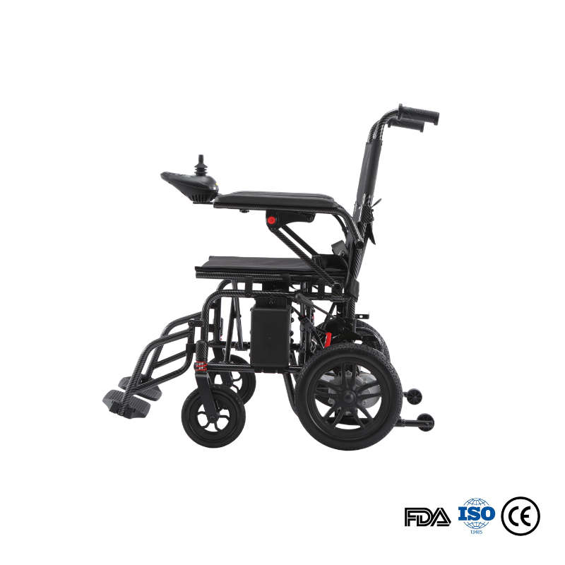 BME1906 Gravis-Officium Carbon Ferro Power Wheelchair cum plumbo acidum altilium