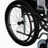 Wholesale Fat Tyre All-Terrain Manual Wheelchair | Vestibulum Audi Rotae & Gravis Officium Steel Frame
