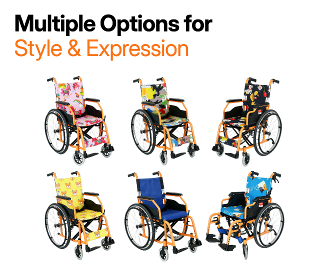 Nativus ortae Oxoniensis pannum sede et backrest ad filios wheelchairs
