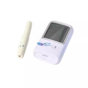 Medical Glucometer Digital Diabete test Ornamentum non coding Glucosum Meter cum LCD Display