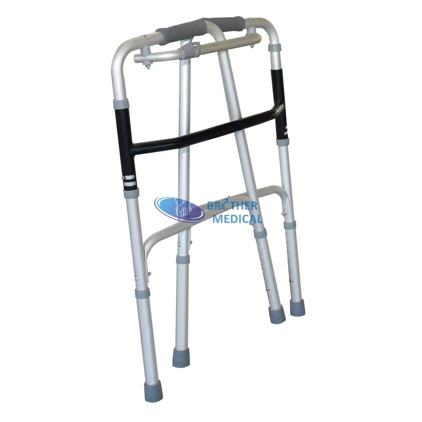 Lightweight Polding Walker Novifacta altitudo vigilia auxilium pro Rehabilitation
