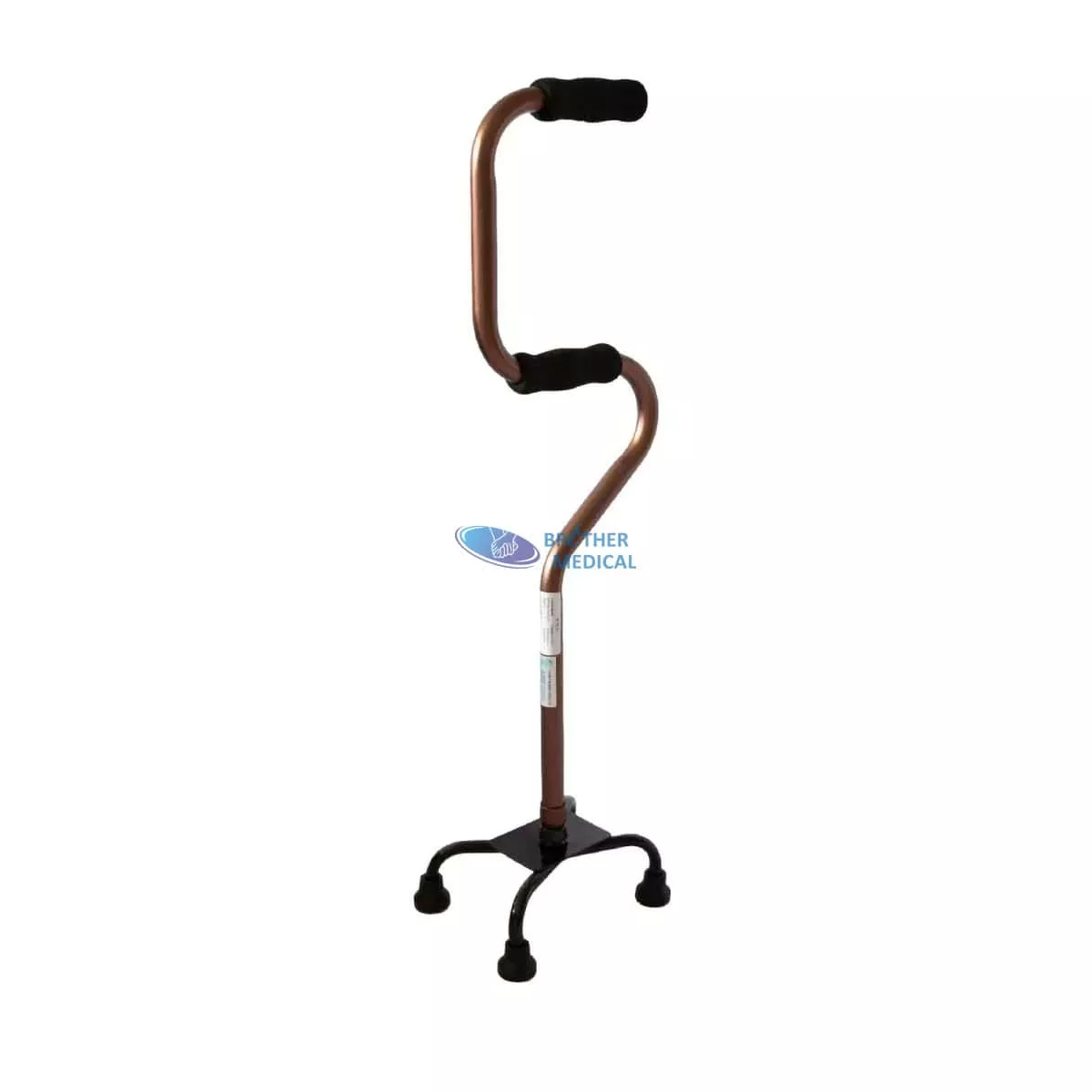 Non lapsus quattuor pedibus ambulans ferula ad senes