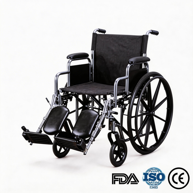 BME4618 24 Inch High-Capacity Bariatric Manual Wheelchair | CD Lbs Max Lond