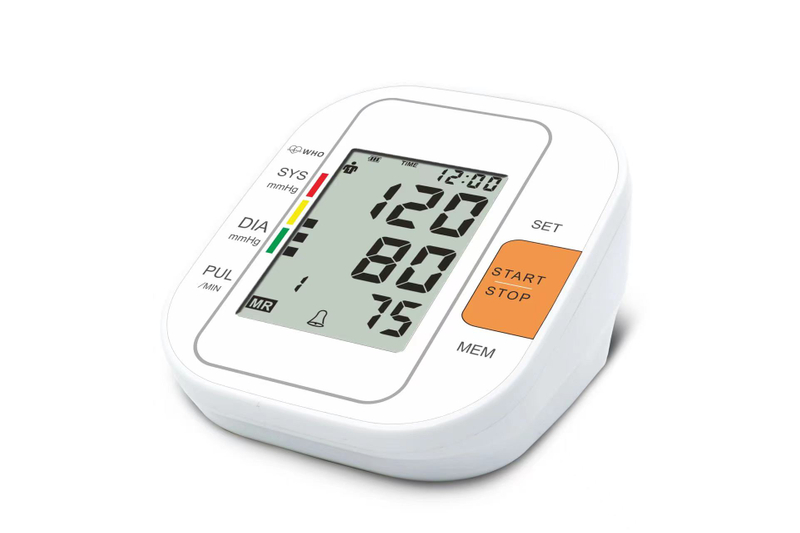 Masculum curis arma type sanguinem pressura meter