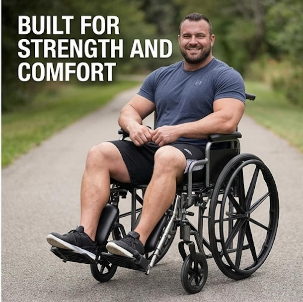 Quantum pondus potest Gravis Officium Wheelchair Ursus? Fortis Bariatric Wheelchairs Ex Frater Medical