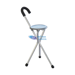 Alexinum Aluminium Sedes Cane RECONCINNO Portable Walker cum sede