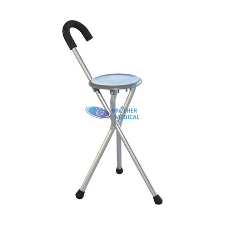 Alexinum Aluminium Sedes Cane RECONCINNO Portable Walker cum sede