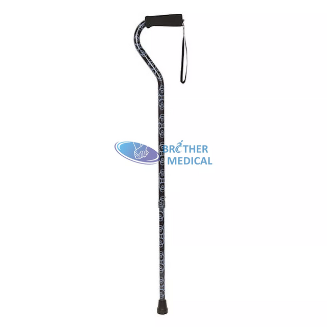 Aluminium artus anodized argentum ambulans ferula