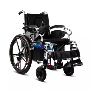 Aluminium Electric wheelchair ad iuvenes adultorum
