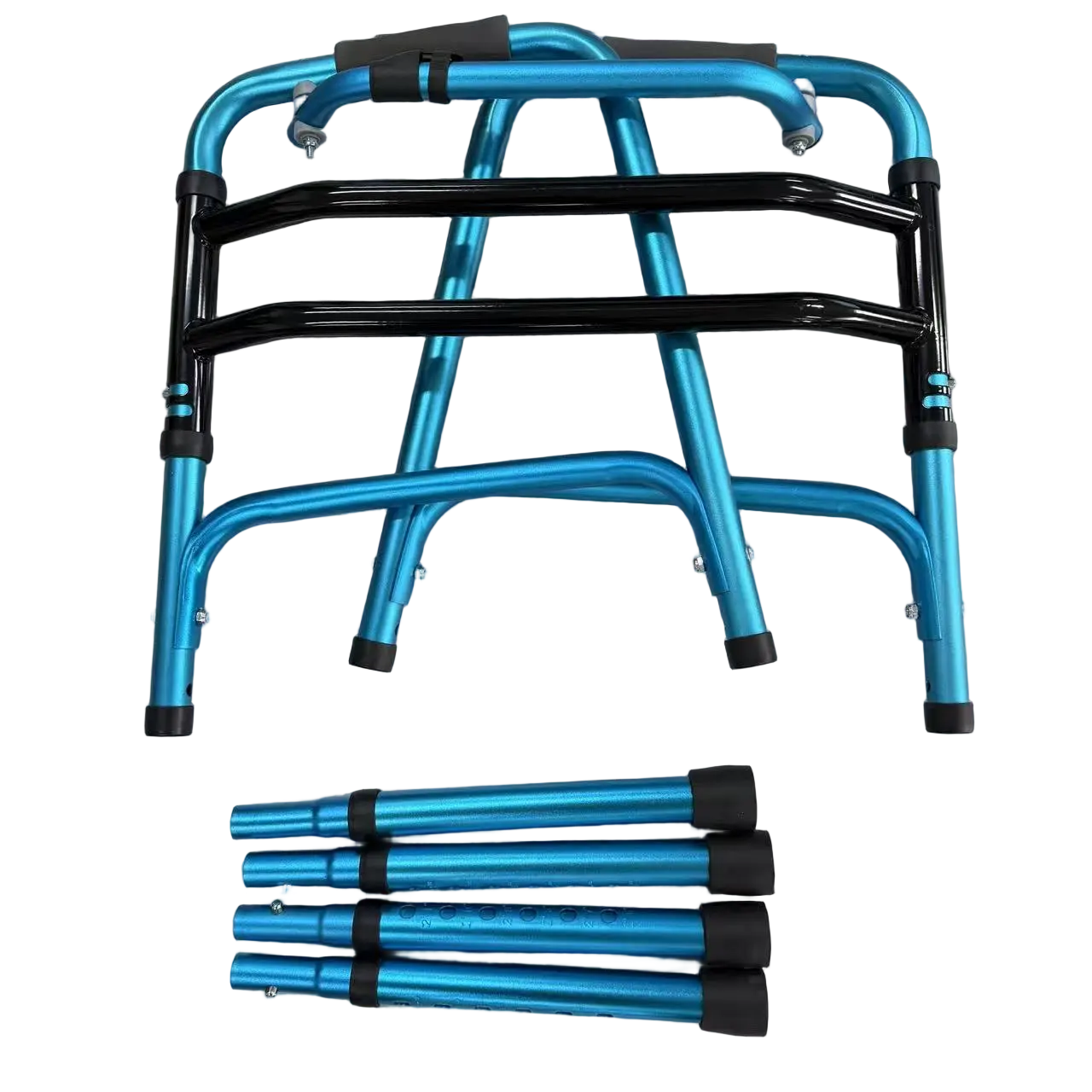 2026 New Design Blue Aluminium Walker, Frater Medical