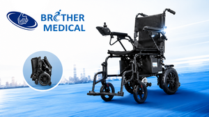 BME1025 Economical PERFUSORIUS Electric Wheelchair cum tenens Backrest et XII inch Audi fatigat