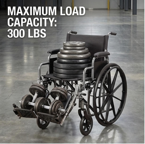 Bariatric Wheelchair Max User Pondus 300-700 libras (136-317 kg) Frater Medical